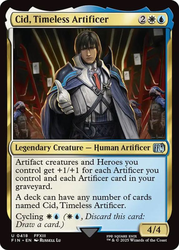 Cid, Timeless Artificer (#418) (Foil)